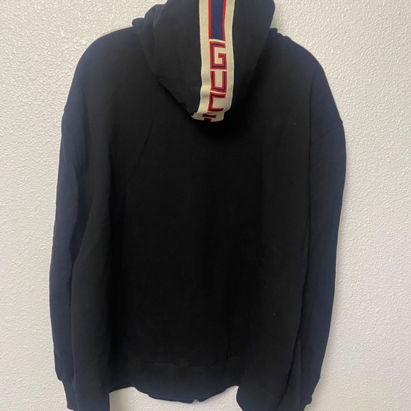 Black And Red Gucci Hoodie Sz M - Picture 5 of 9